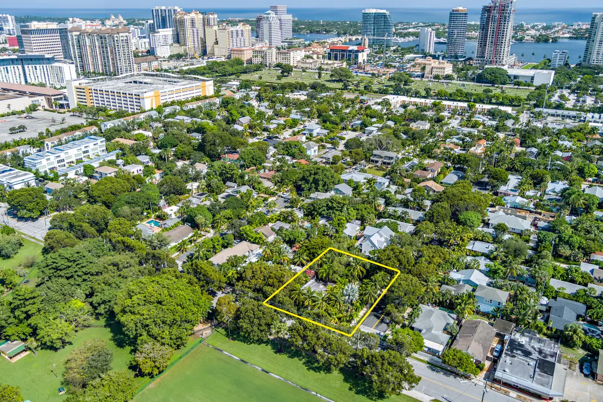 Aerial at 1412 Lake Avenue, West Palm Beach