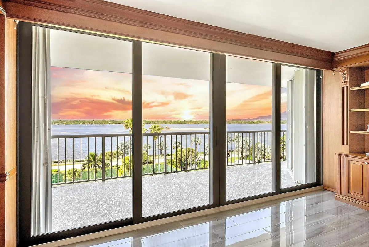 Sunset views at 3170 S Ocean Boulevard S606, Palm Beach