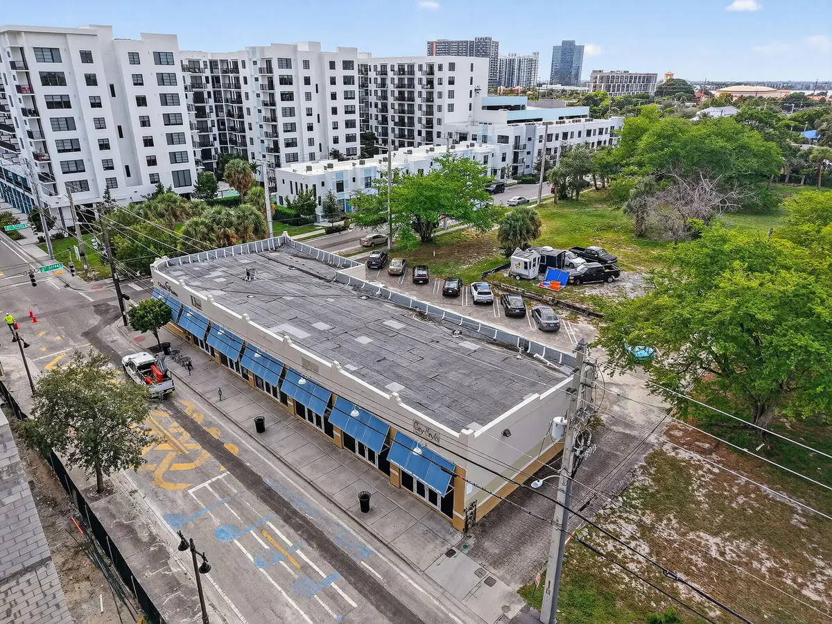 Full Aerial at 401 N Rosemary Avenue, West Palm Beach