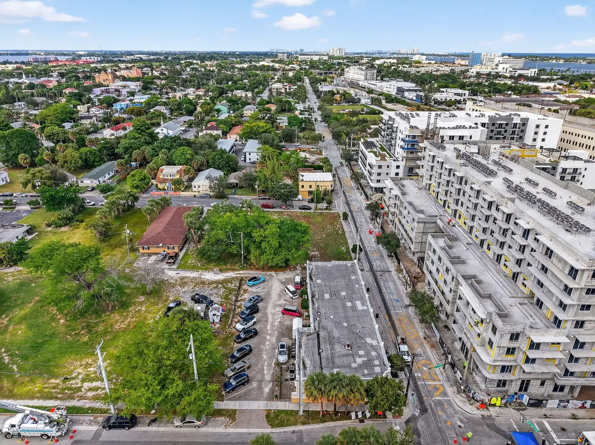 Aerial at 401 N Rosemary Avenue, West Palm Beach