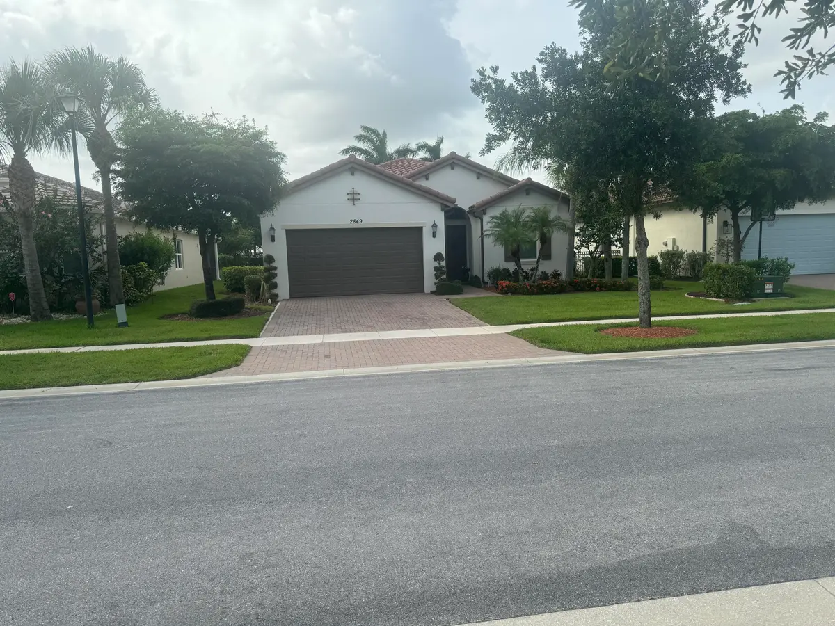 Front view at 2849 Bellarosa Circle, Royal Palm Beach