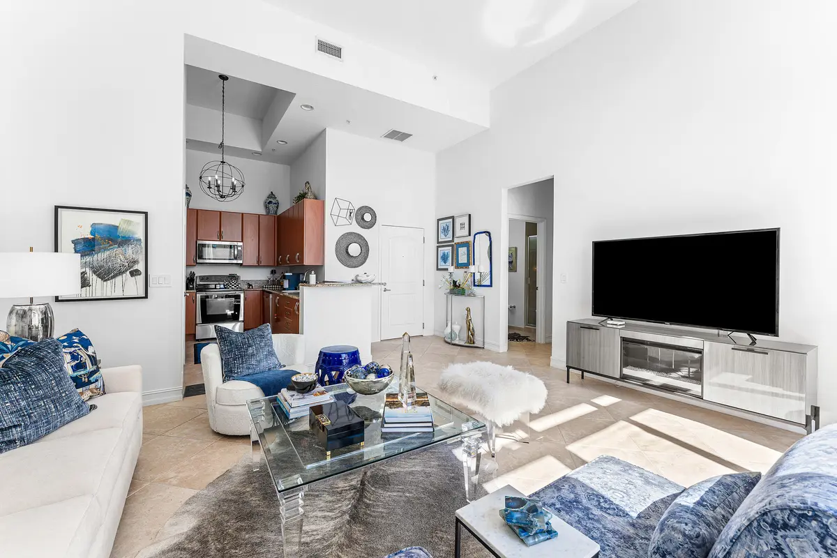 Large Living Area at 701 S Olive Avenue 302, West Palm Beach