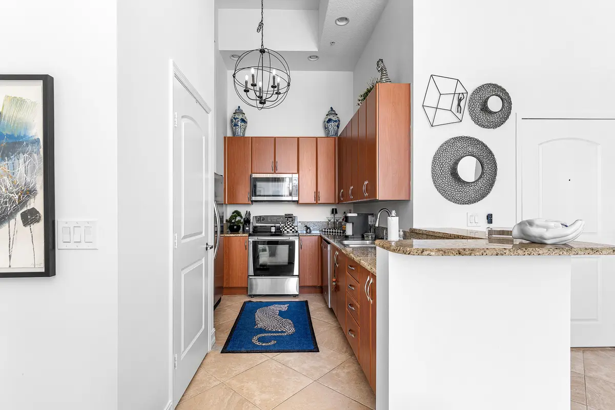 Kitchen at 701 S Olive Avenue 302, West Palm Beach