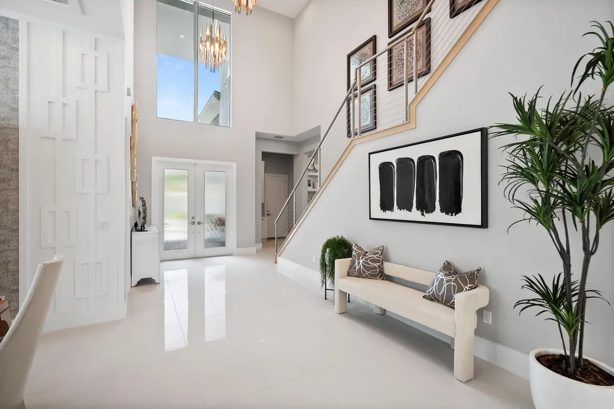 Entrance from Dining at 4210 Mendel Lane, Palm Beach Gardens