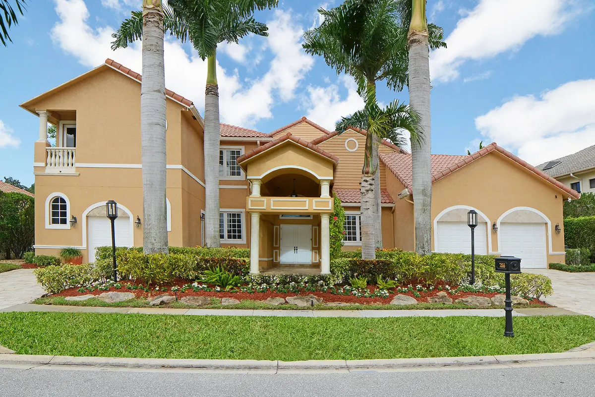 Front Elevation at 7355 Mandarin Drive, Boca Raton