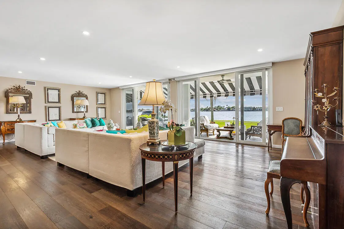 Living Room at 2160 Ibis Isle Road 1, Palm Beach