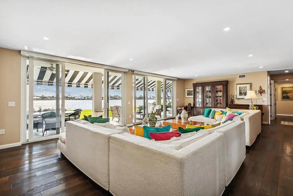 Living Room at 2160 Ibis Isle Road 1, Palm Beach