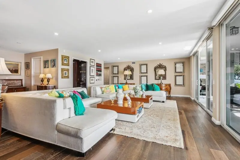 Living Room at 2160 Ibis Isle Road 1, Palm Beach