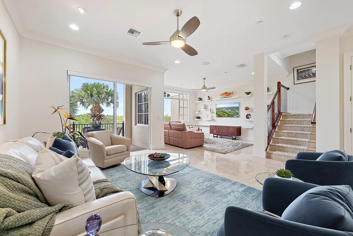 Living Room (Partially Virtually Staged) at 138 Tierra Lane 6, Jupiter