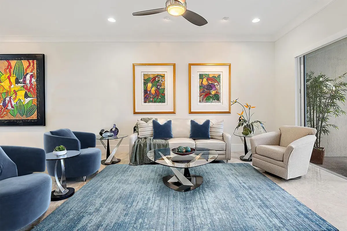 Living Room at 138 Tierra Lane 6, Jupiter