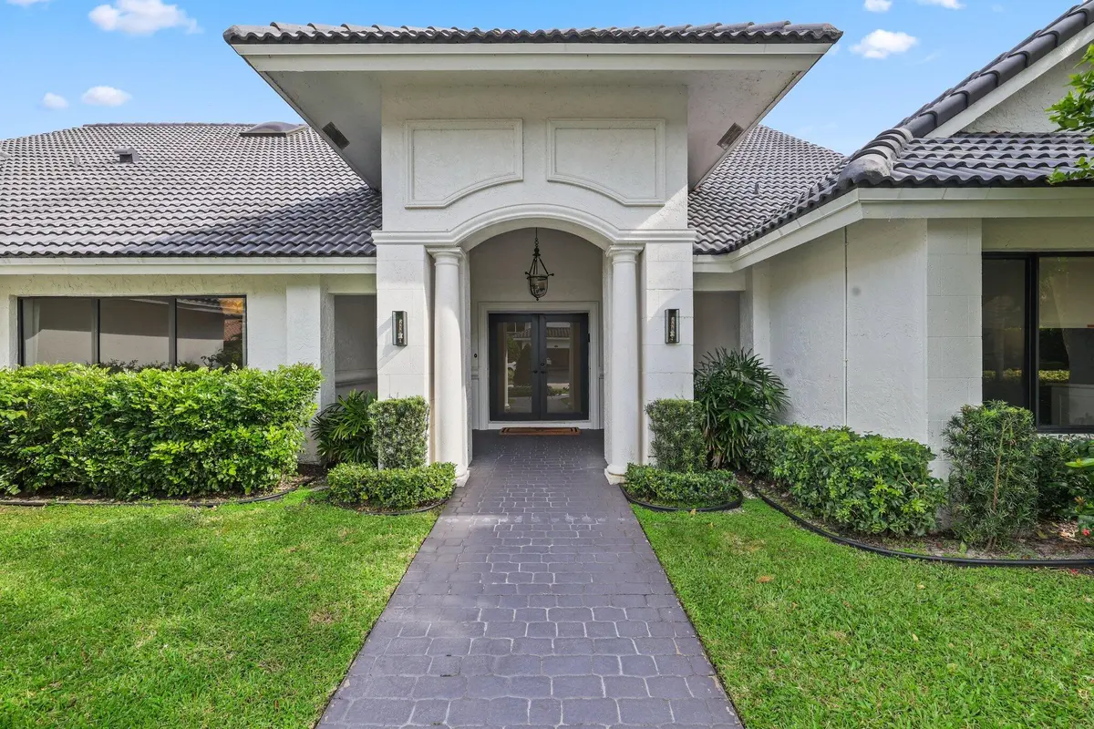 Front Entrance at 7811 Mandarin Drive, Boca Raton
