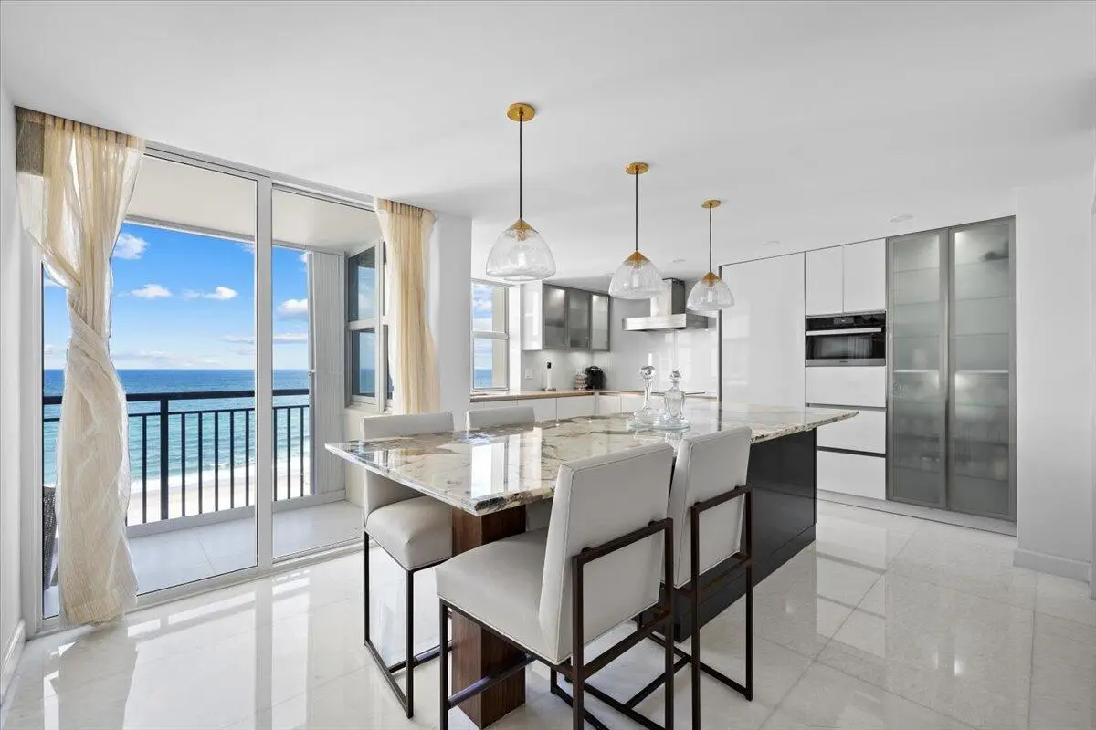 dining area at 2000 S Ocean Boulevard 11-D, Boca Raton