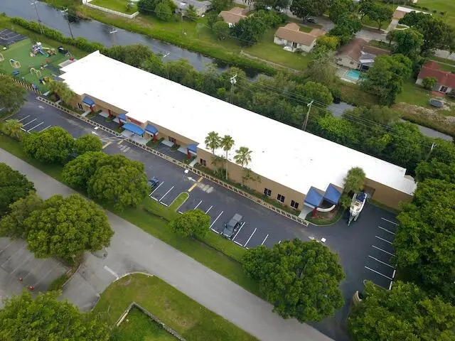 Ariel view at 4480 S Tiffany Drive, Mangonia Park