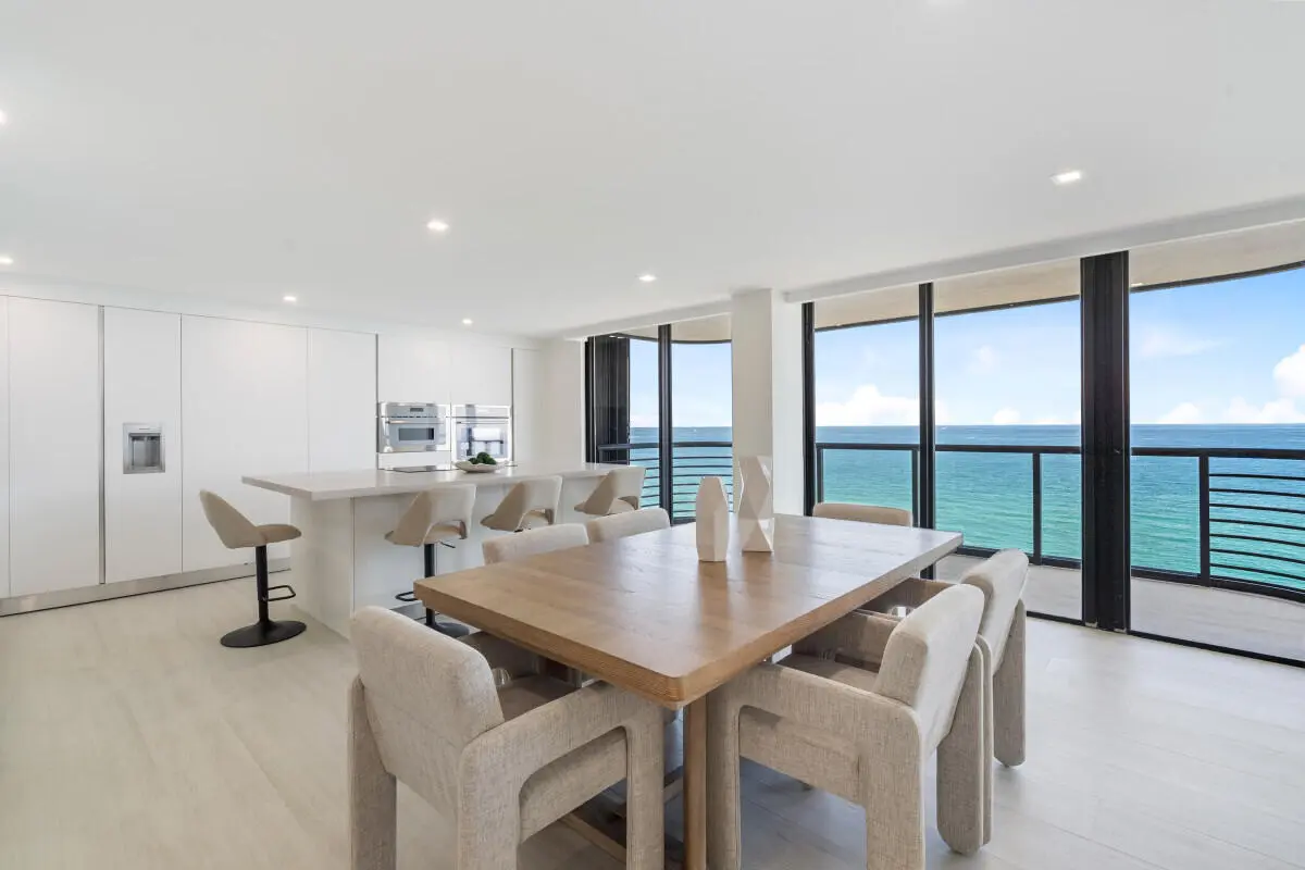 DiningRoomjpg at 250 S Ocean Boulevard 11f, Boca Raton