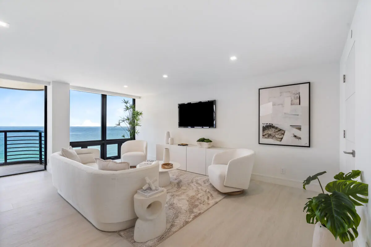 LivingRoomjpg at 250 S Ocean Boulevard 11f, Boca Raton