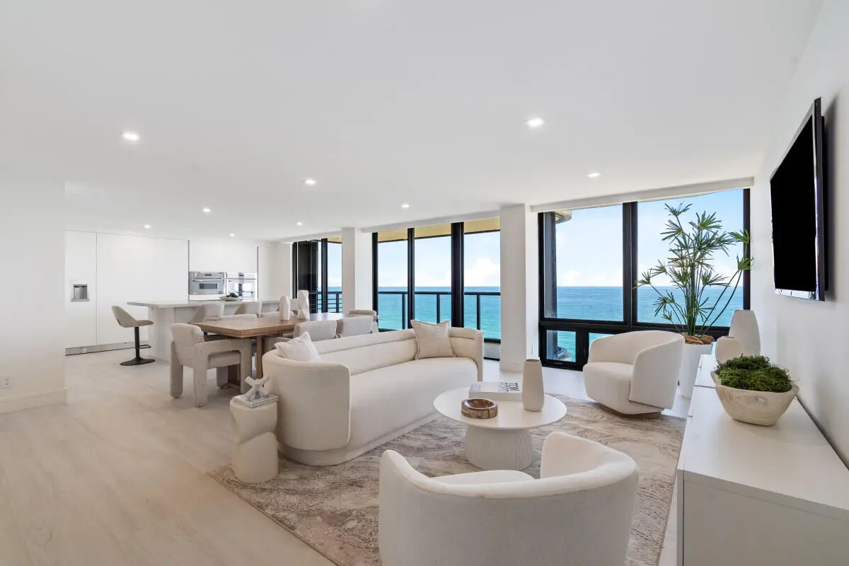 LivingRoom-Kitchenjpg at 250 S Ocean Boulevard 11f, Boca Raton