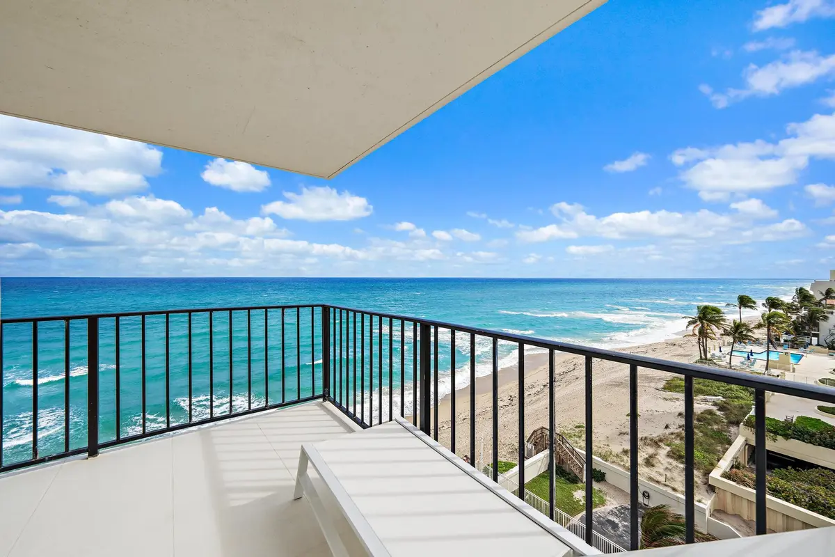 Balcony at 3456 S Ocean Boulevard 701, Palm Beach