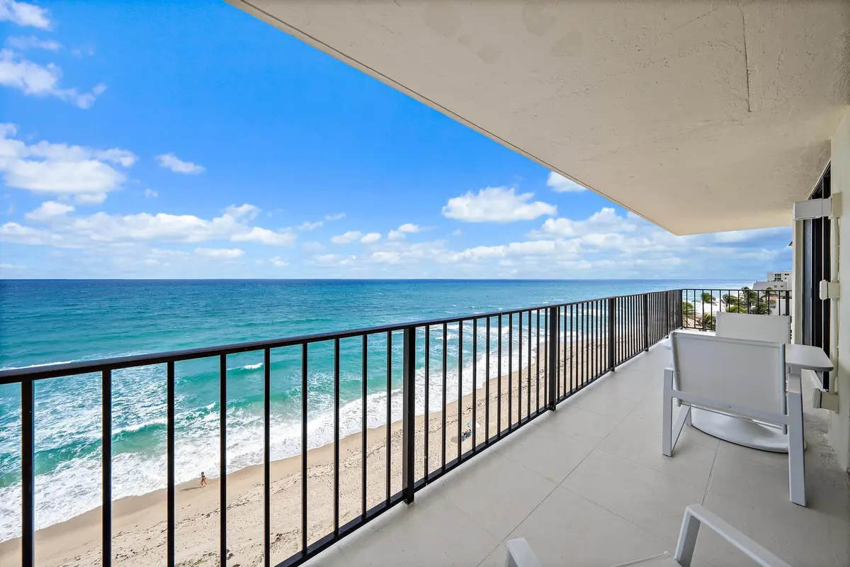 Balcony at 3456 S Ocean Boulevard 701, Palm Beach