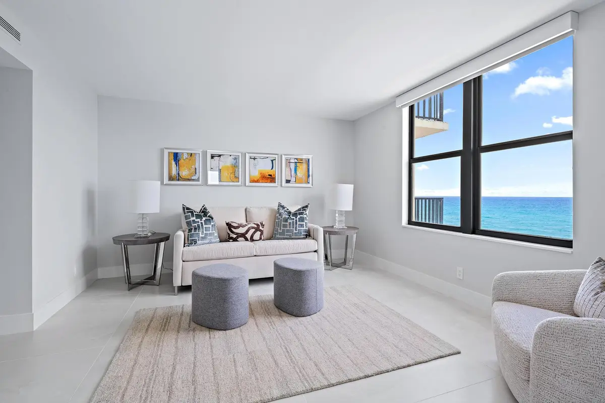 Bedroom #1/Den at 3456 S Ocean Boulevard 701, Palm Beach