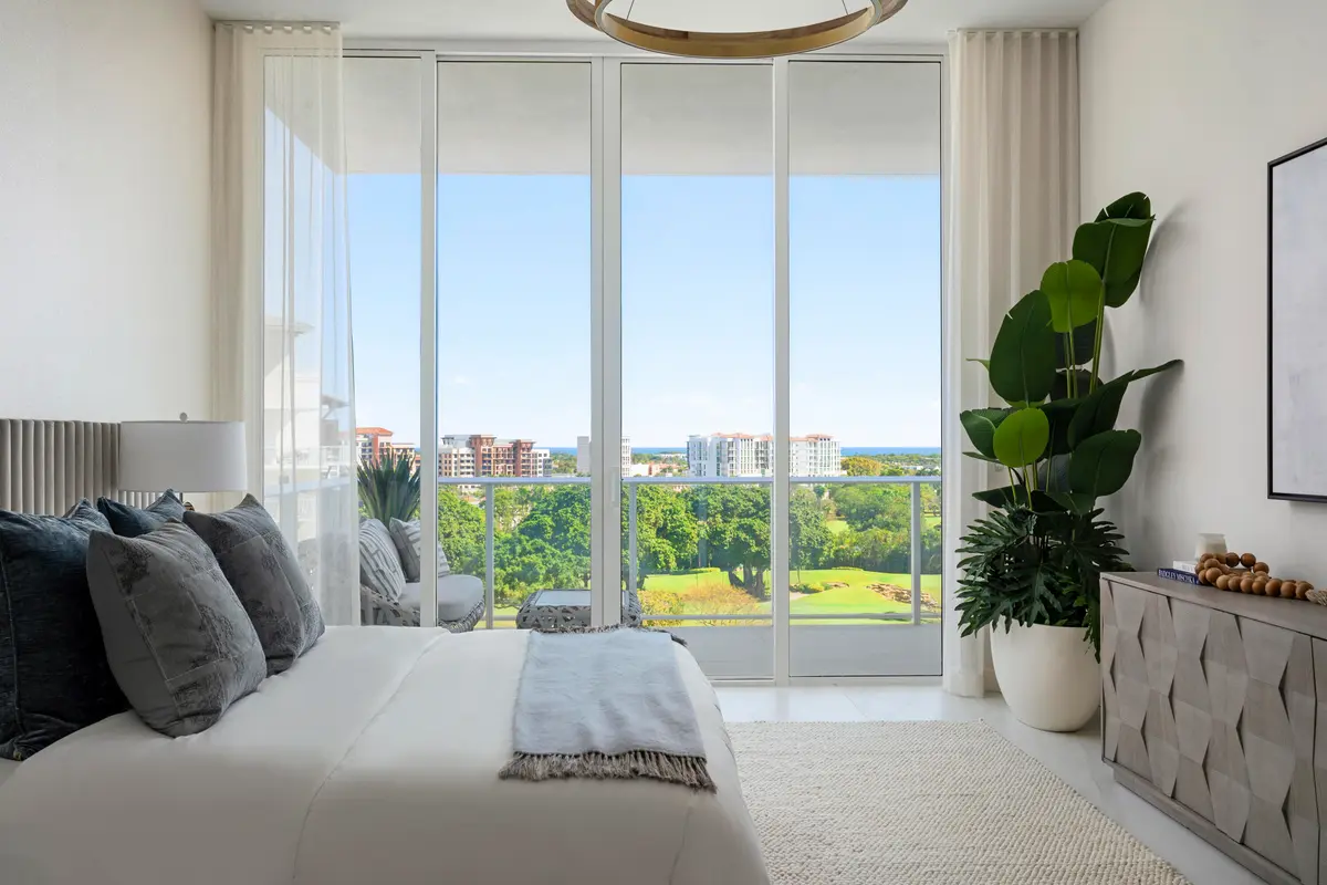 Master Bedroom at 220 SE Mizner Boulevard Ph921, Boca Raton