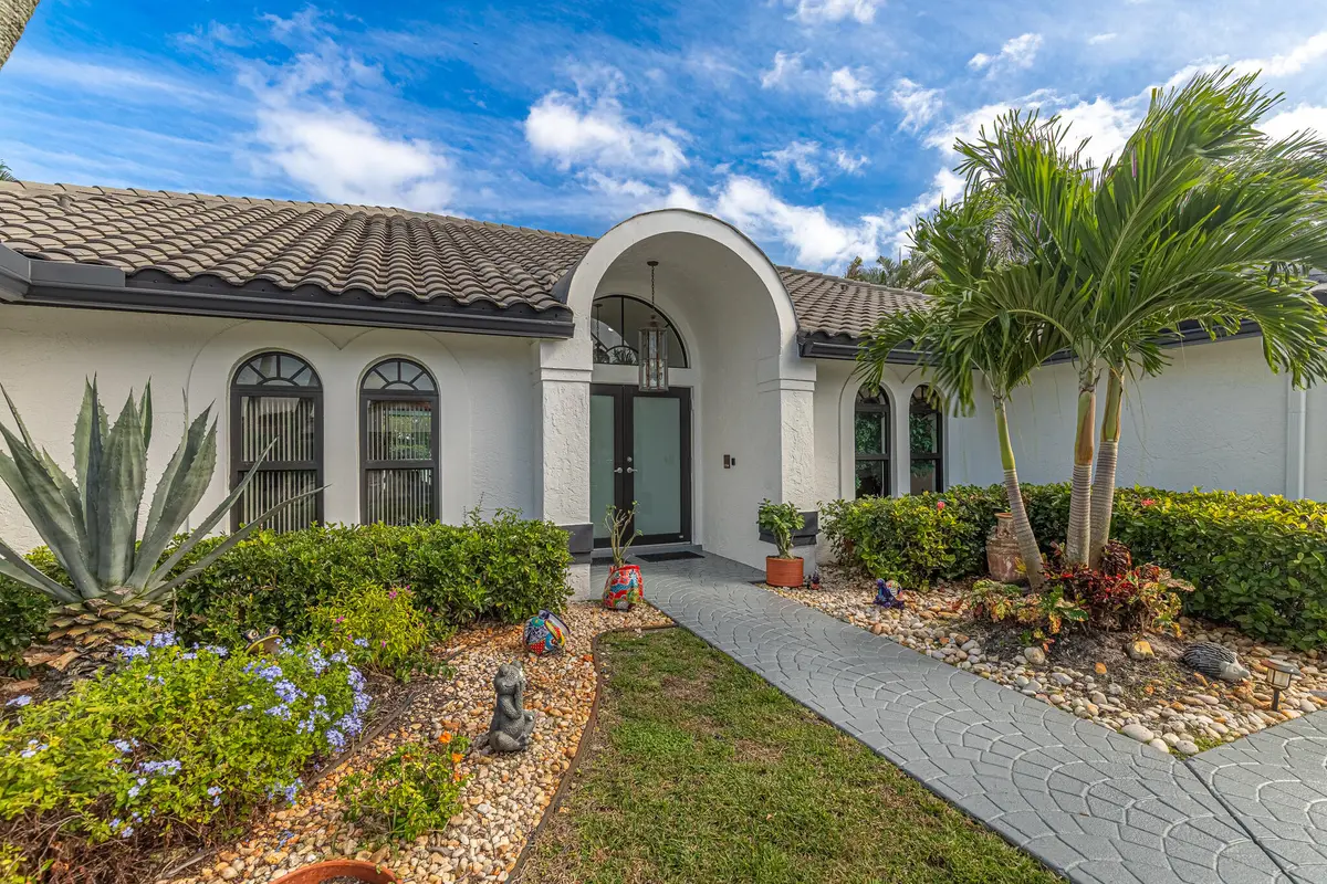 Front Home at 11374 Boca Woods Lane, Boca Raton