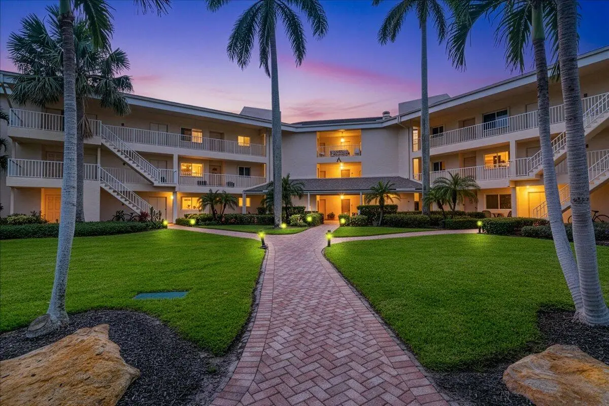 Twighlight- Exterior-2nd floor corn at 2370 NE Ocean Boulevard A201, Stuart