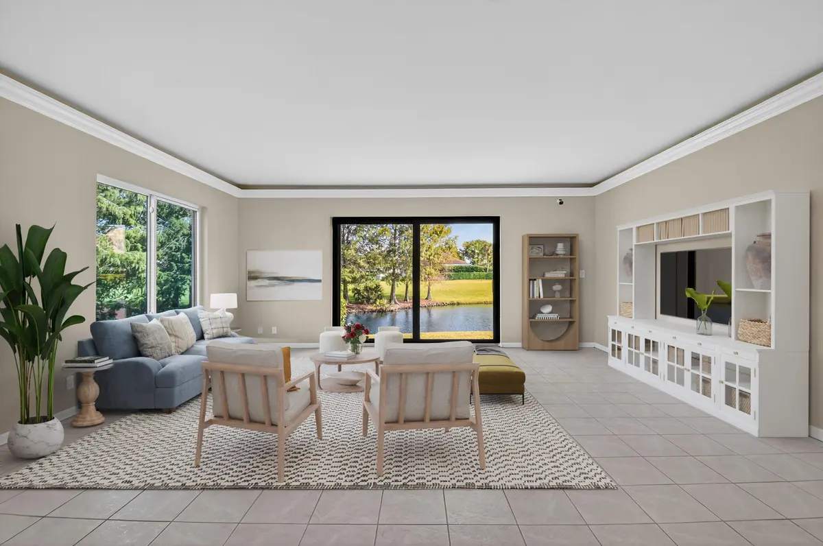 Living Room at 900 Greensward Lane 101-G, Delray Beach