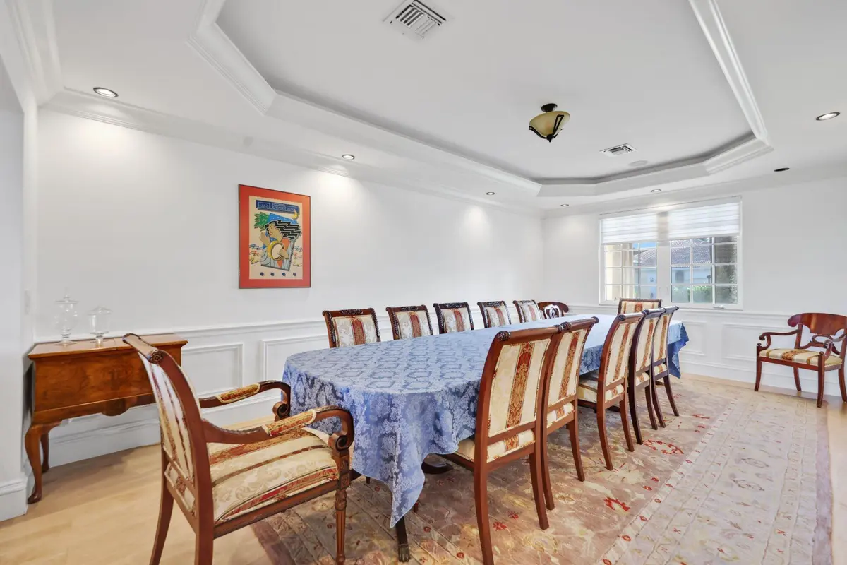 Grand Dining Room at 7355 Mandarin Drive, Boca Raton