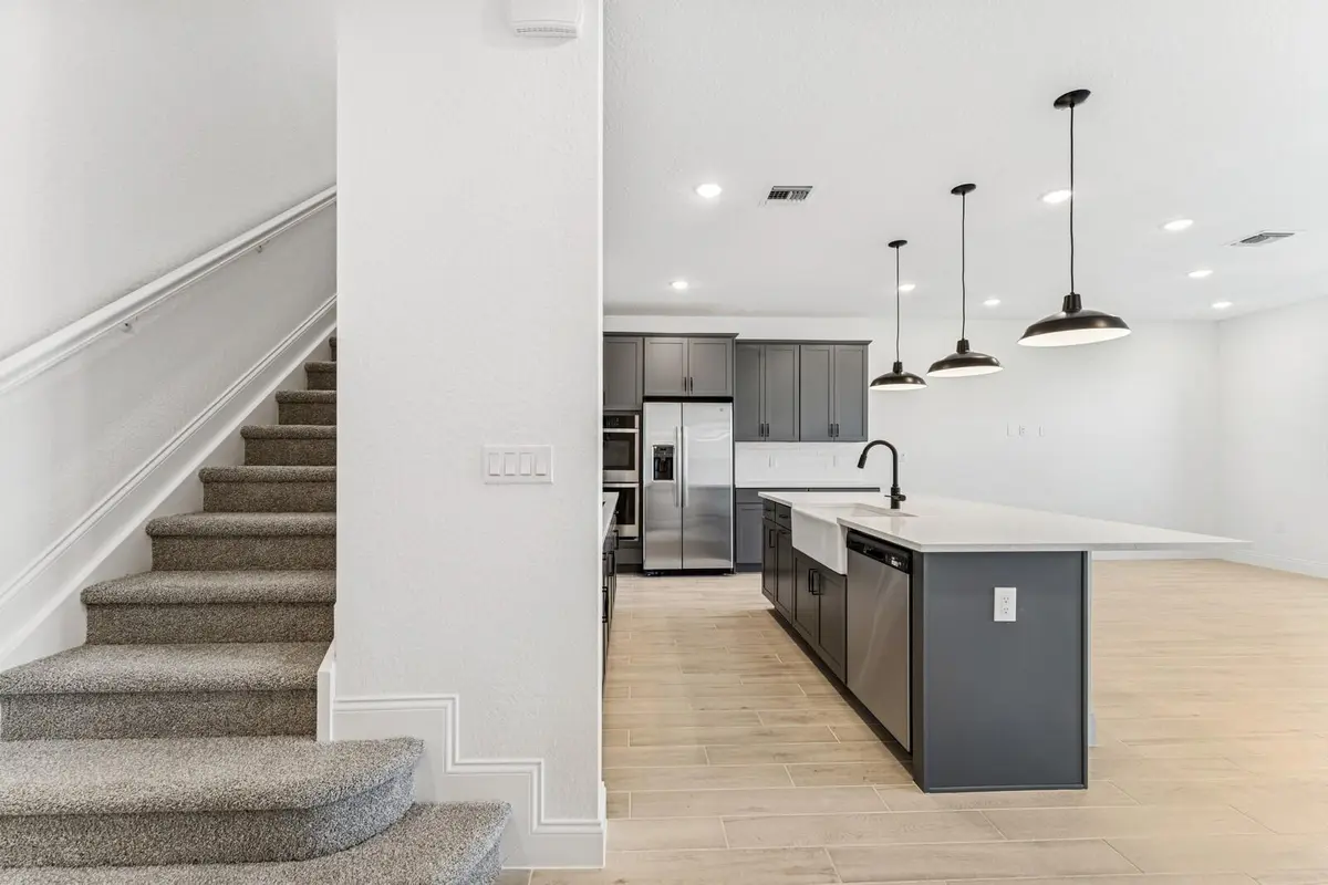 Foyer and Kitchen at 179 SE Birch Terrace 0736, Stuart