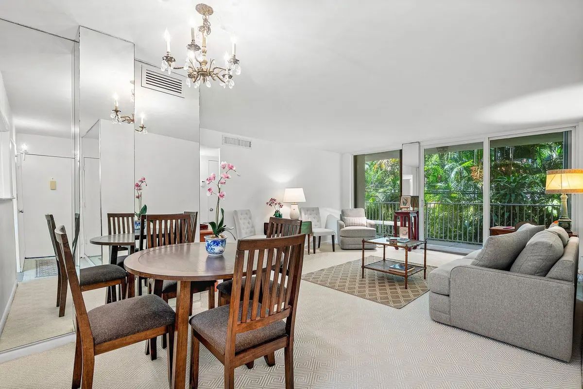 6 Living space at 223 Atlantic Avenue D2, Palm Beach