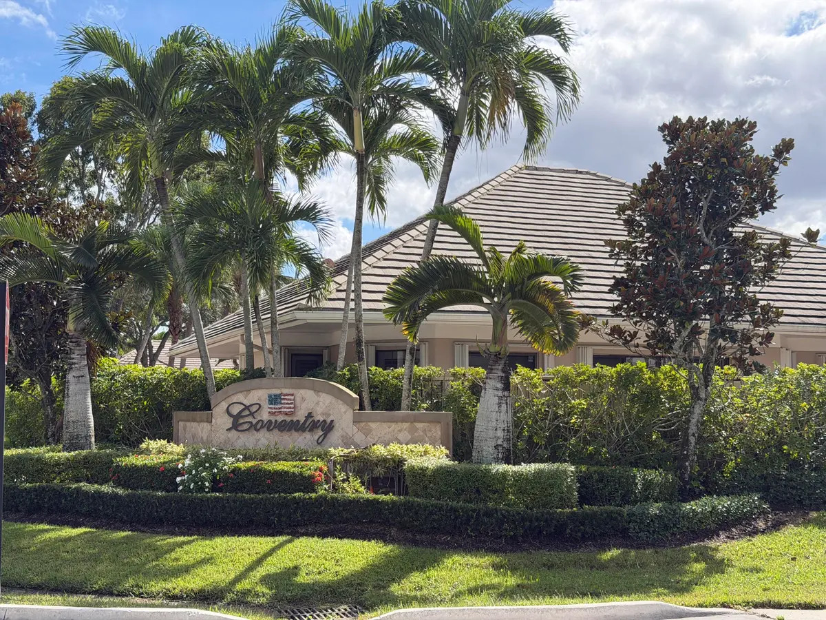 Coventry Sign at 158 Coventry Place, Palm Beach Gardens