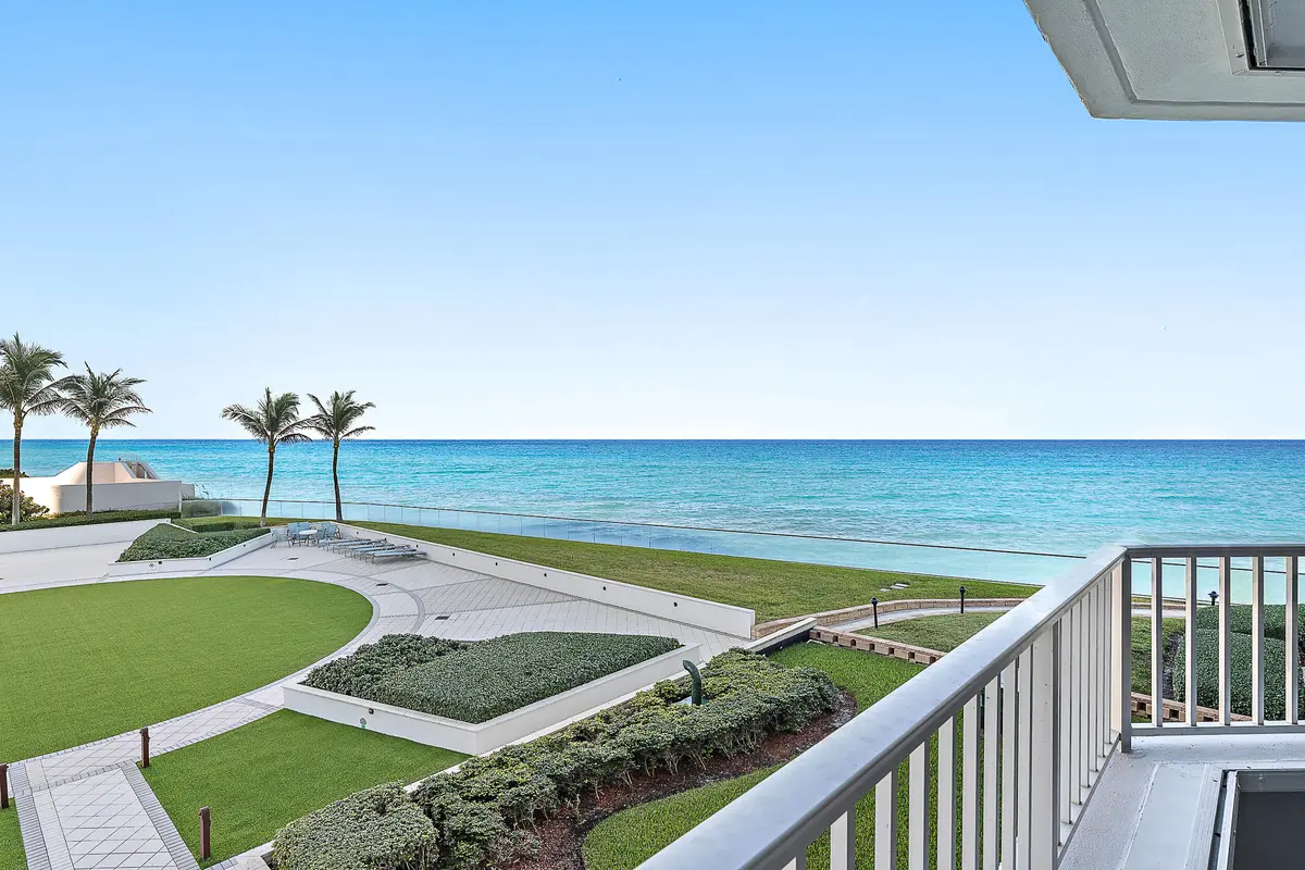 Main Balcony View at 5200 N Ocean Drive 203, Singer Island