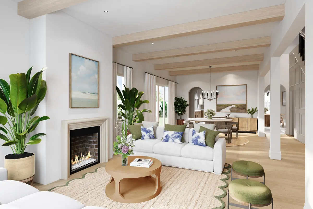 LIVING & DINING at 244 Cortez Road, West Palm Beach