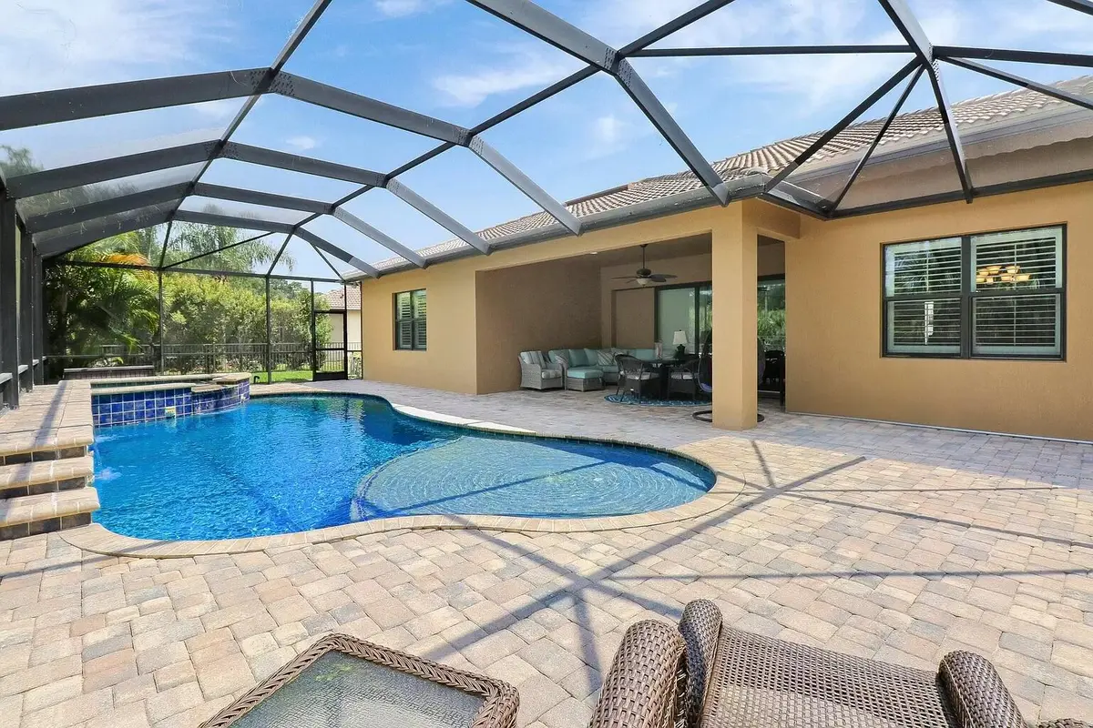 Pool at 4885 SW Gossamer Circle, Palm City
