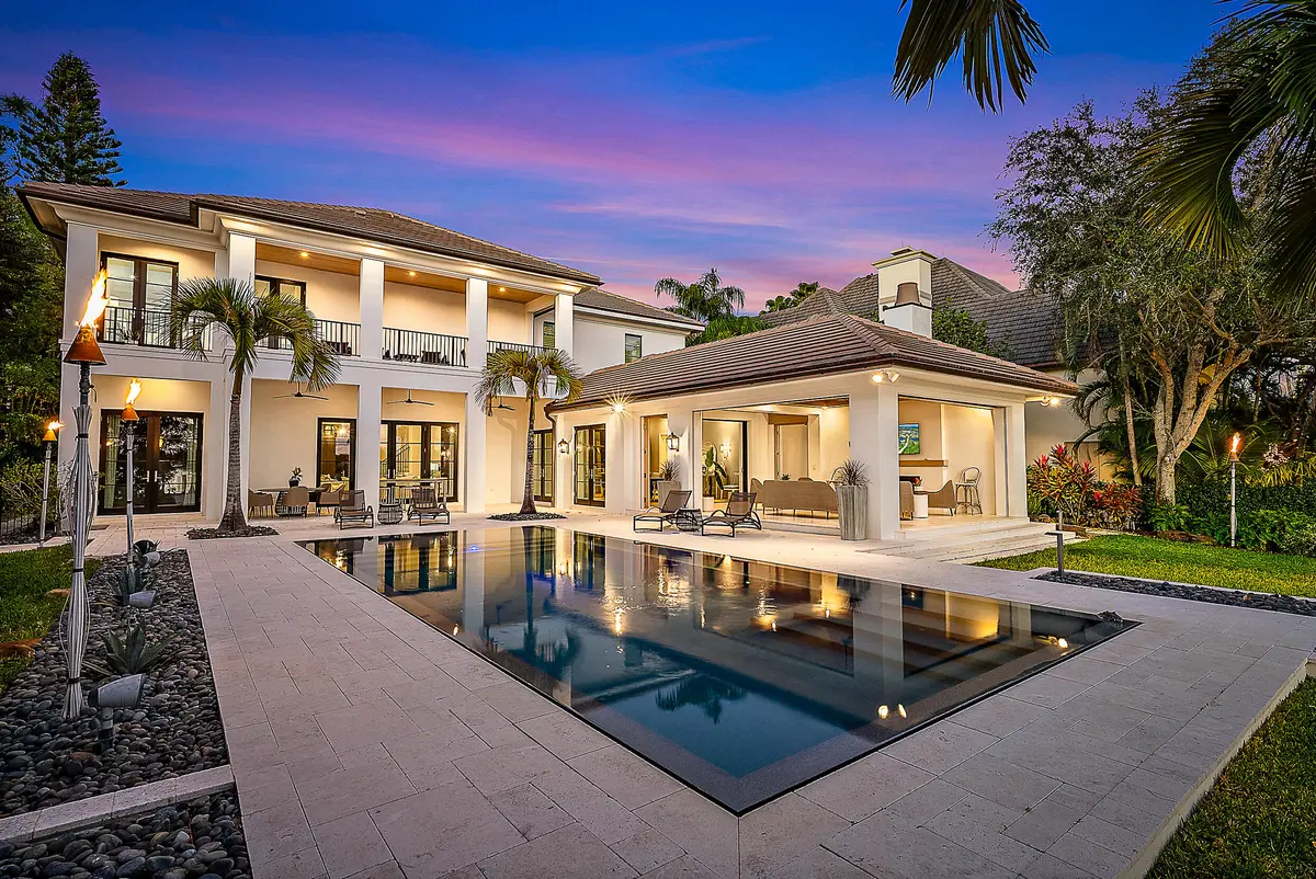 Rear Elevation at 19651 Riverside Drive, Jupiter