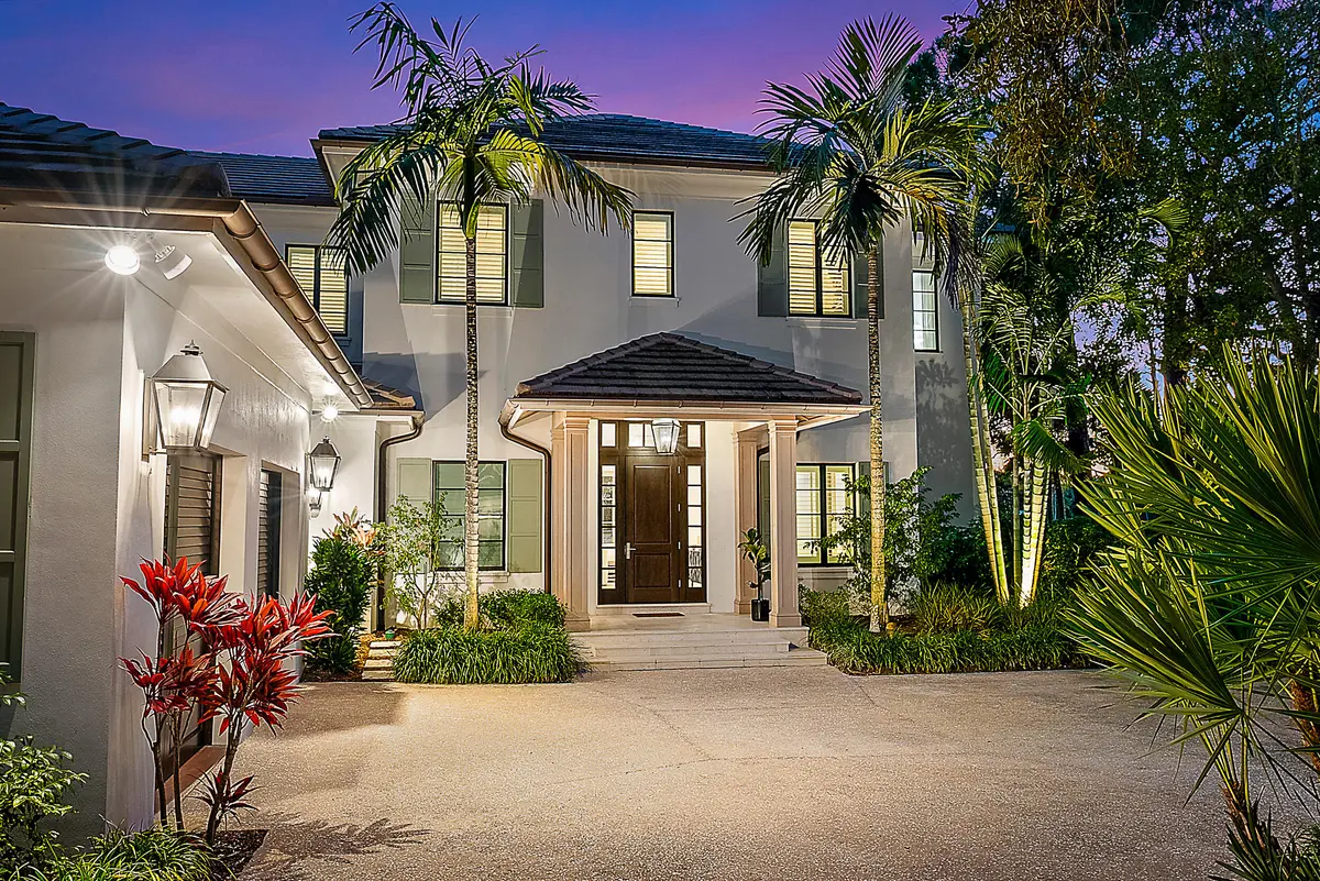 Front Elevation at 19651 Riverside Drive, Jupiter