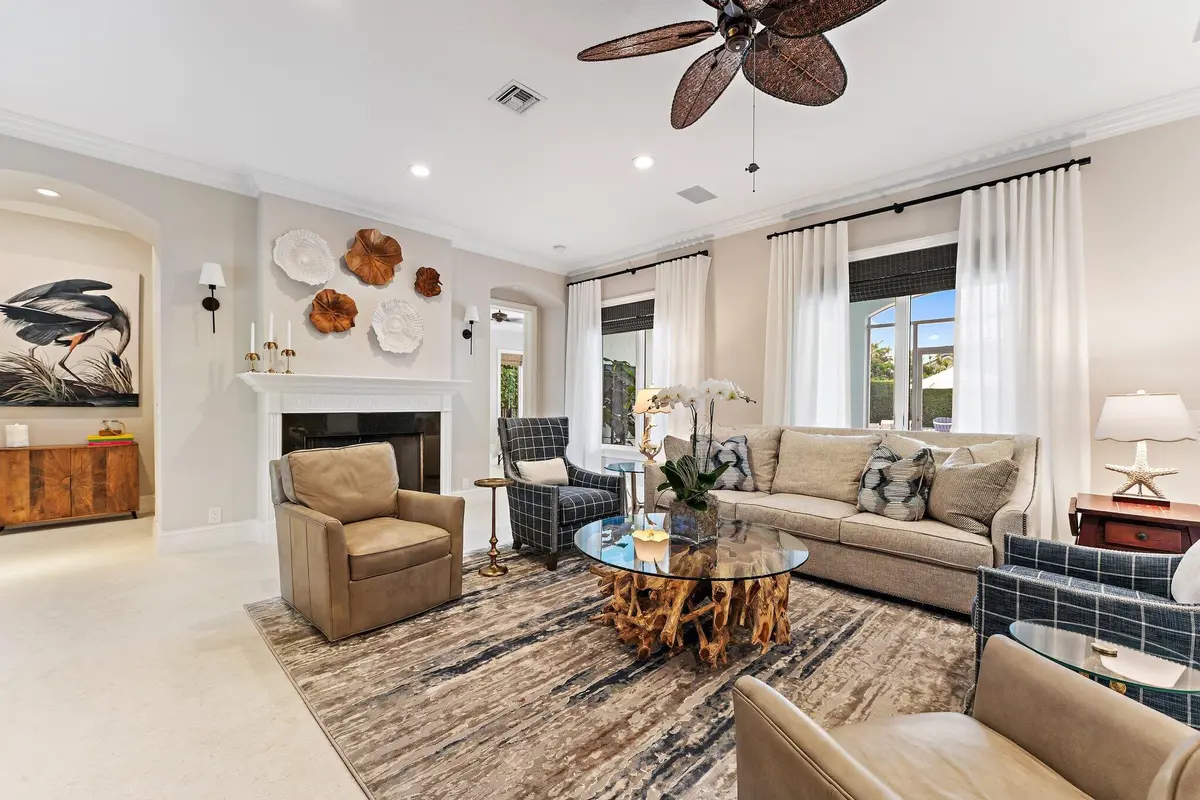 Living Room at 17392 SE Conch Bar Avenue, Tequesta