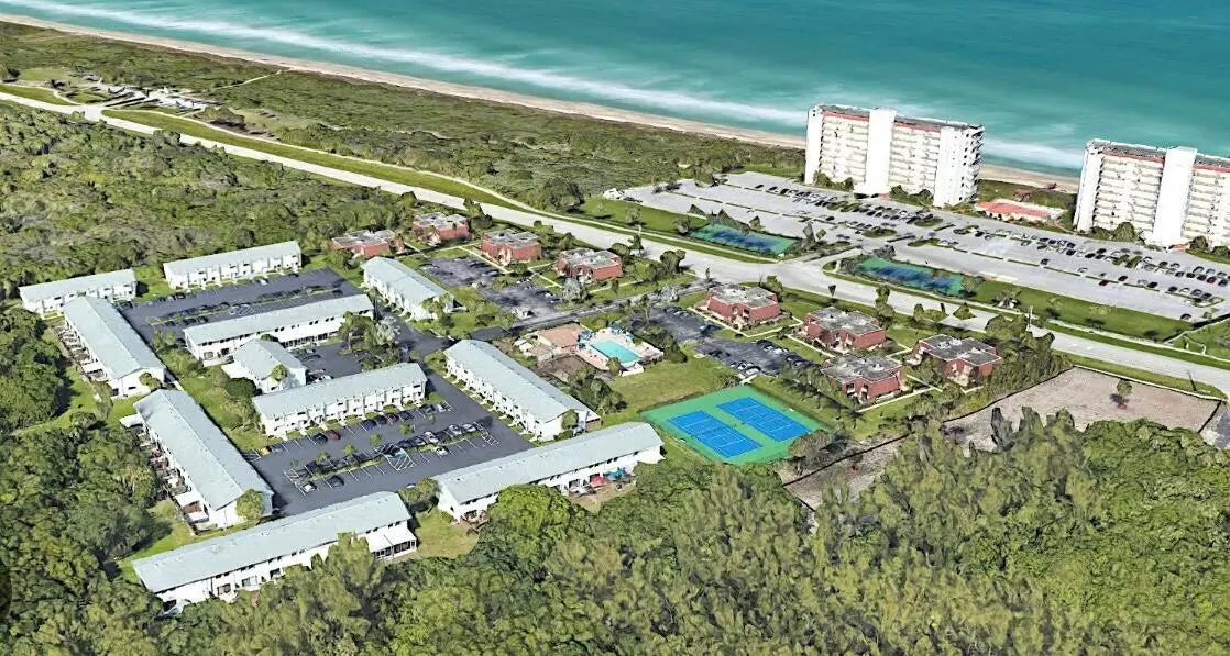 Arial View at 9417 S Ocean Drive 37, Jensen Beach