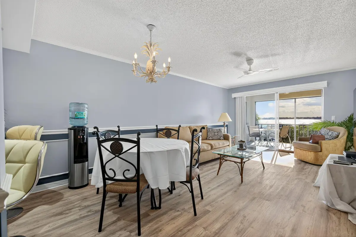 Living Room at 390 NE Edgewater Drive 403, Stuart
