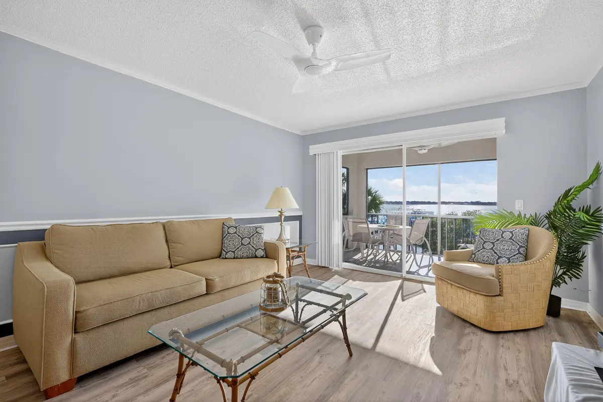 Living Room at 390 NE Edgewater Drive 403, Stuart