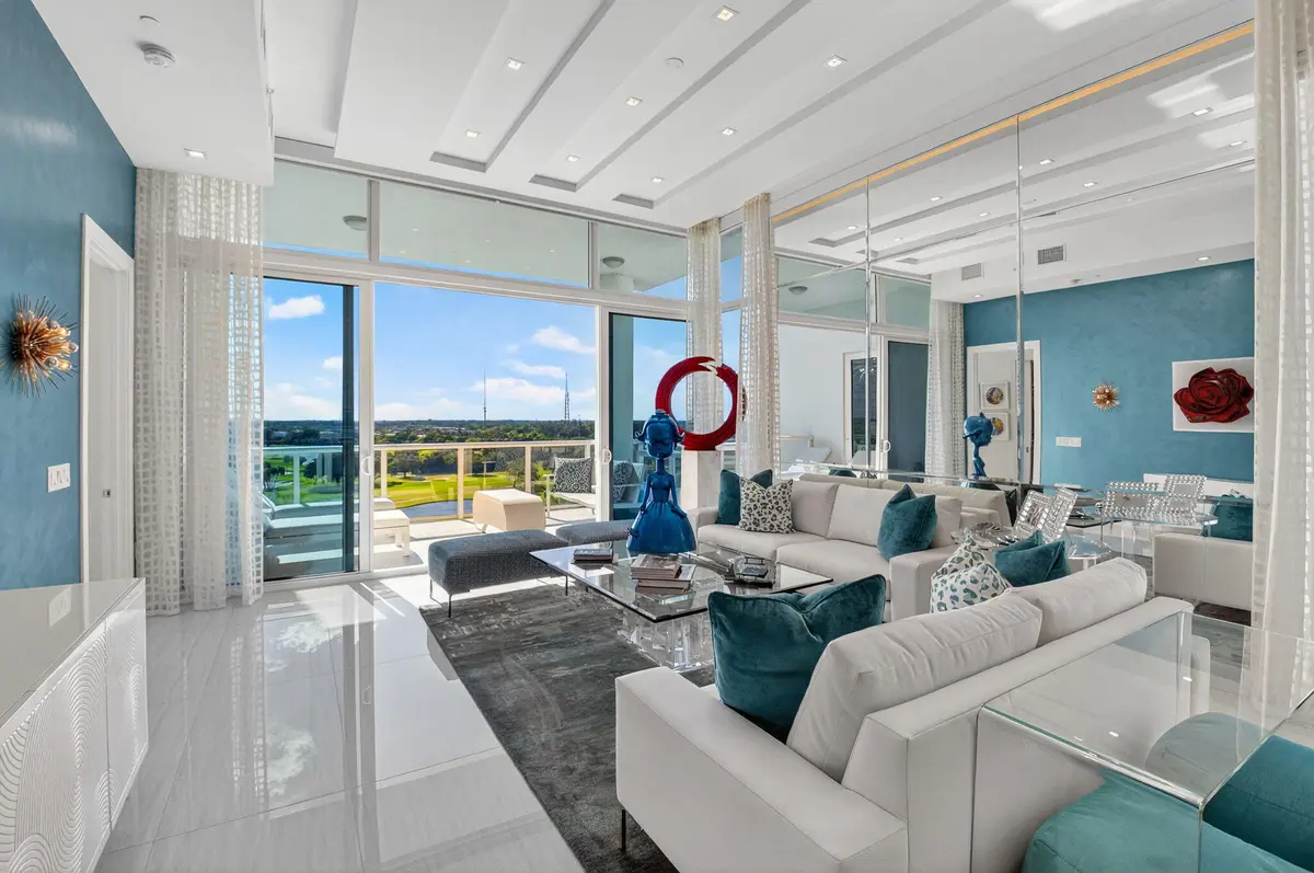 Living Room at 20155 Boca West Drive Ph-b904, Boca Raton