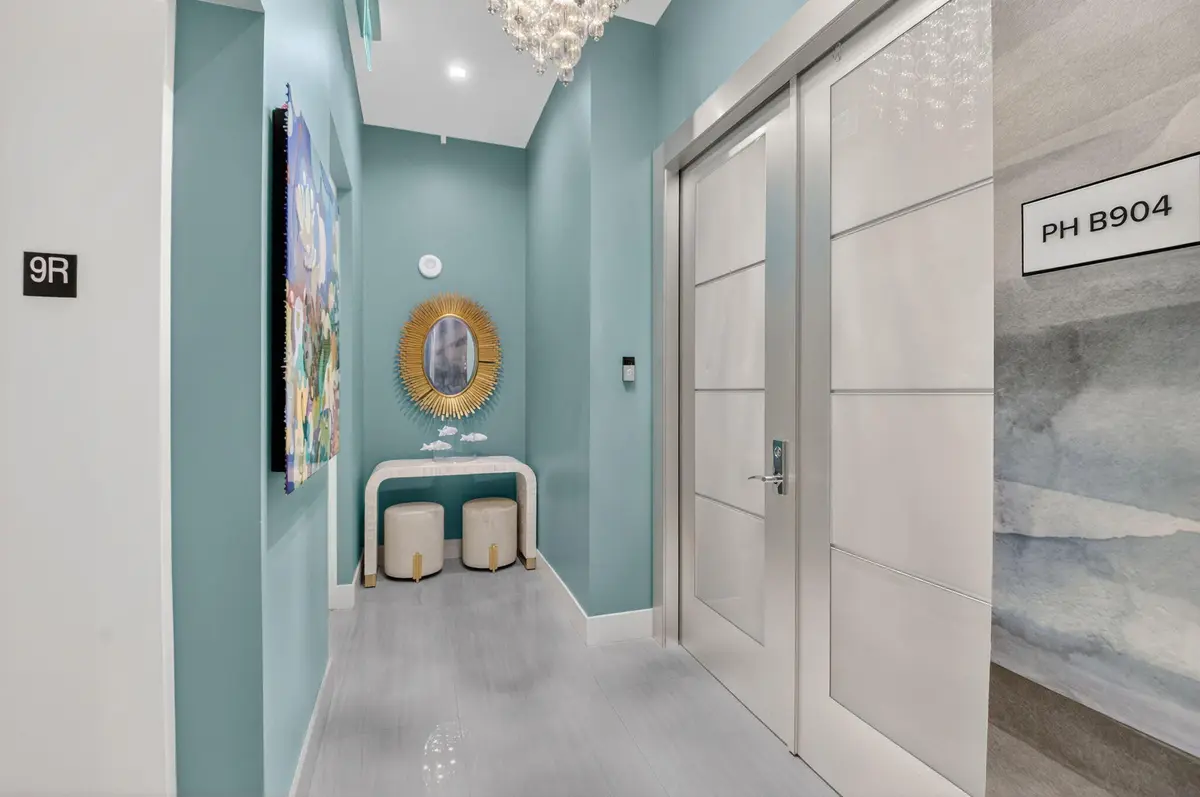 Private Foyer in Center Tower at 20155 Boca West Drive Ph-b904, Boca Raton