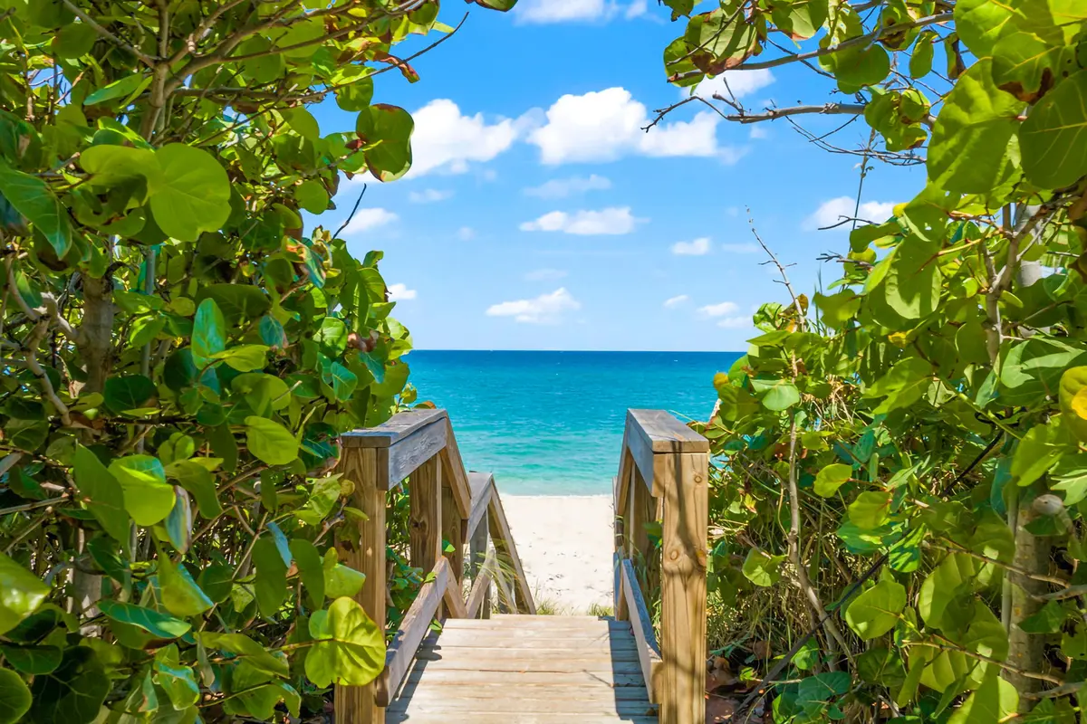 Beach Access Boardwalk at 22 Hudson Avenue, Ocean Ridge
