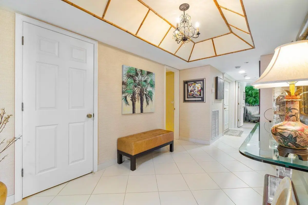 Entrance Hallway at 4000 S Ocean Boulevard 502, South Palm Beach