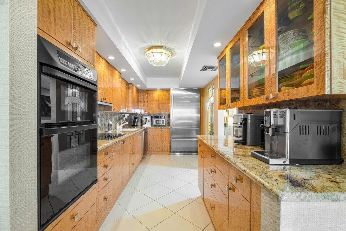 Kitchen at 4000 S Ocean Boulevard 502, South Palm Beach