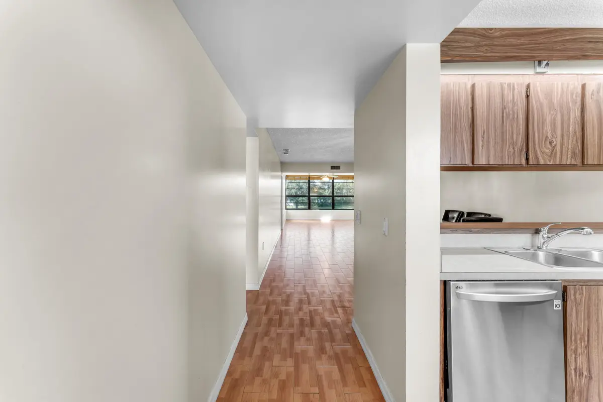 Hallway at 3540 Whitehall Drive 203, West Palm Beach