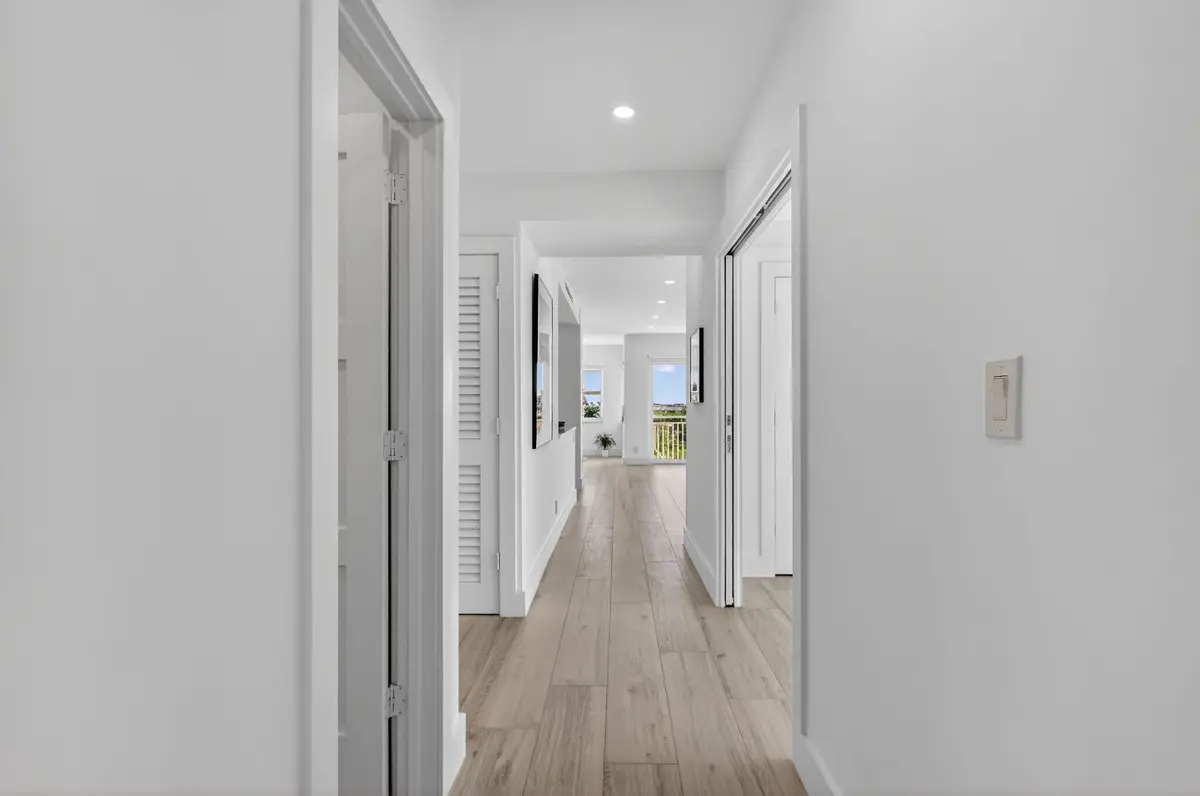 Interior hallway at 1000 Lowry Street 6j, Delray Beach