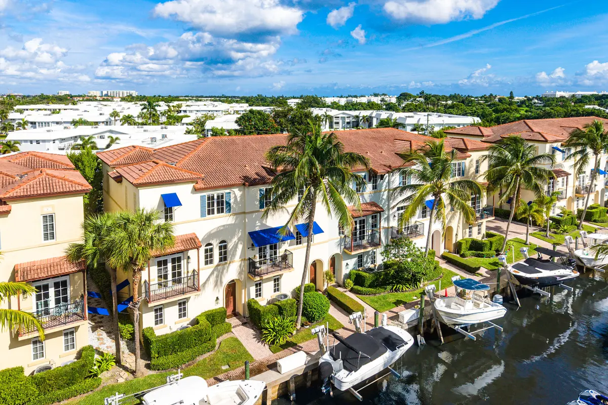 Aerial View at 824 Virginia Garden Drive, Boynton Beach