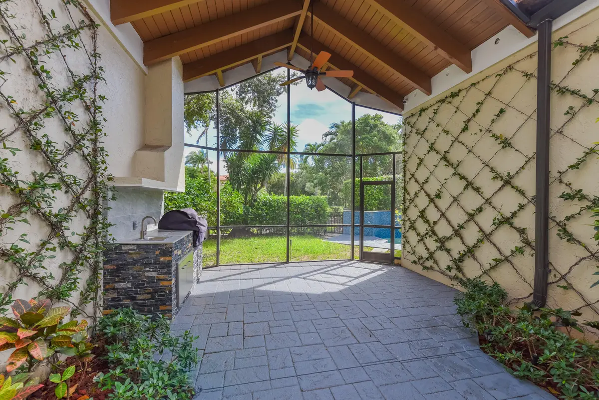 Covered Patio at 7493 Campo Florido, Boca Raton