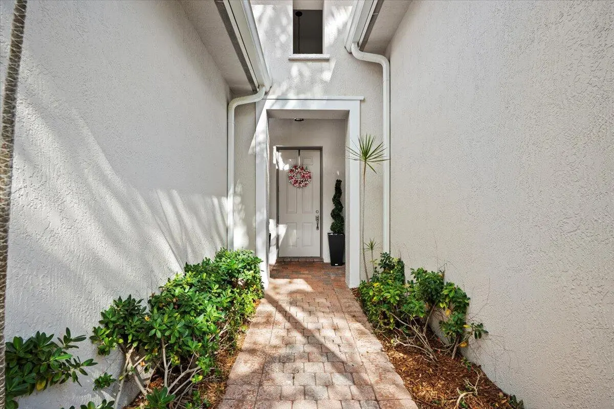 Inviting Pathway Entry at 2023 Graden Drive, Palm Beach Gardens